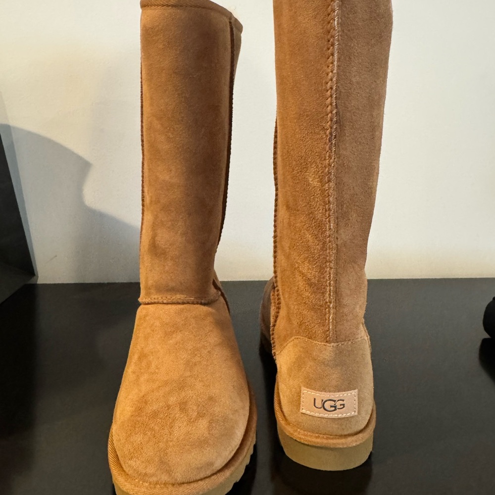 UGG Classic Tall Boots in Tan - Picture 5 of 7